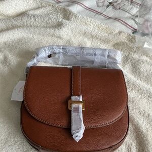 NWT Leather Crossbody/Shoulder Bag